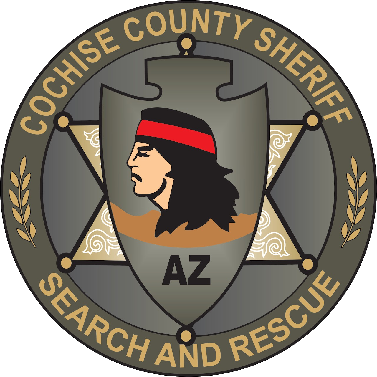 Cochise County Sheriff's Office Search and Rescue badge